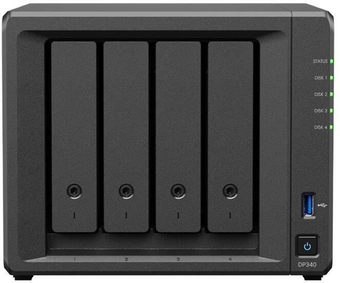 Synology - DP340 - NAS - 8 TB - Gecentraliseerde Opslag