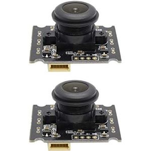 Flisdtry 2 Stks 3MP Camera Module Gratis Driver USB2.0 3660 Brede 110 Â° 2048X1536 Camera met USB-kabel