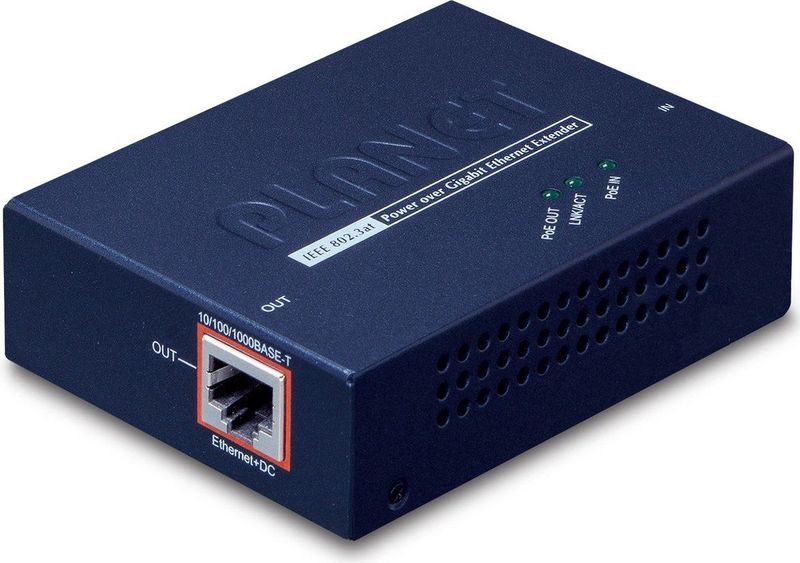 Planet - POE+ Repeater - Wifi Versterker - Compact - Plug-and-Play