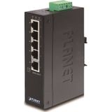 PLANET - ISW501T - 5-Port Industrial Switch - IP30 - Metaal