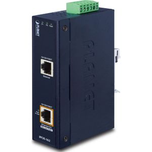 Planet Industriële IEEE 802.3at High Power over Ethernet (2 Havens), Netwerkschakelaar, Zwart