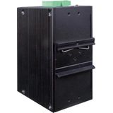 Planet - 8-Port Ind.SFP Managed Switch - Wit/Zwart - IP30 Behuizing