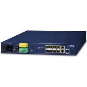 PLANET - MGSD-10080F - 8-Port 100/1000MBPS SFP + 2-Port 1G TP Managed Switch