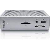 CalDigit TS4Plus - 1 naar 18 USB-C Dockingstation - Compatibel met Thunderbolt 3/4 en USB4 - Ondersteunt M1 en M2 - Grijs
