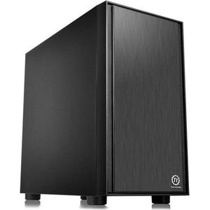 Thermaltake - Versa H17 - PC-behuizing - Zwart - mATX, Mini-ITX