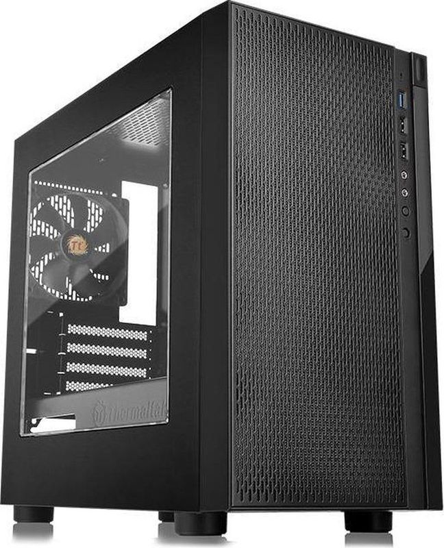 Thermaltake - Versa H18 - PC-behuizing - Zwart - Micro Case