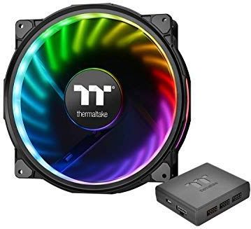 Thermaltake - Riing Plus 20 RGB - Behuizingsventilator - RGB - 200 x 200 x 30 mm