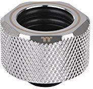 Thermaltake CL-W213-CU00SL-A Pacific ""C-Pro G1/4 PETG OD"" Kompressionsfitting, 16 mm Chrome