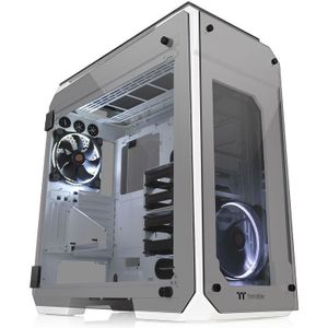 Thermaltake View 71 TG Snow Edition PC Behuizing, Getemperd Glas,Wit/Zwart