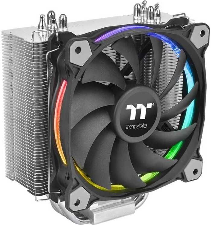 Thermaltake - Riing Silent 12 RGB Sync Edition - Processor Koeler - 120 mm - Aluminium