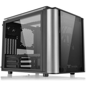 Thermaltake Level 20 VT - PC-behuizing - Zwart/Zilver - 4 Glasplaten - Gereedschapsloze Installatie
