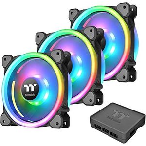 Box ventilator THERMALTAKE Riing Trio 14 RGB TT Premium Edition (3 Stuks)