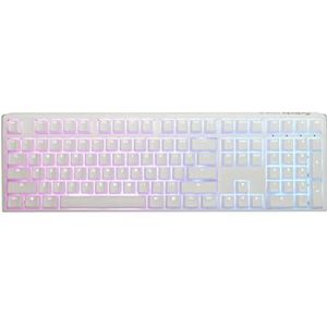 Ducky One 3 Classic Pure White Gaming Tastatur, RGB LED - MX-Black (US)