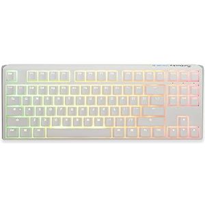 Ducky One 3 Classic Pure White TKL Gaming Tastatur, RGB LED - MX-Brown (US)