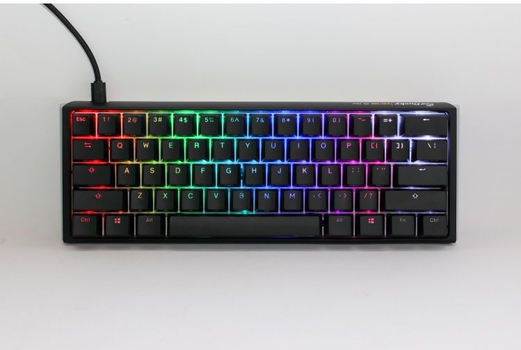 Ducky - One 3 Classic Mini - Toetsenbord - Zwart - PBT Double Shot Keycaps