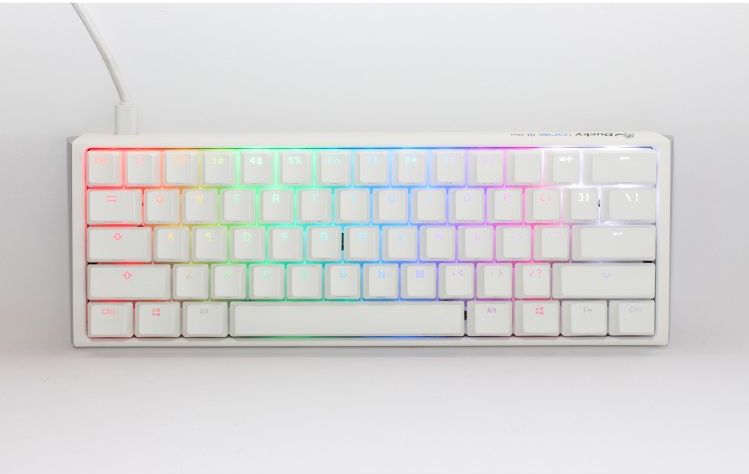 Ducky One 3 Classic Pure White Mini toetsenbord