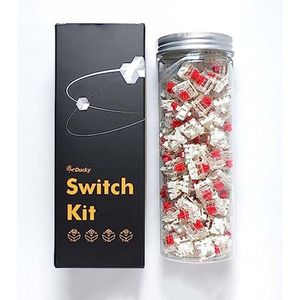 Ducky Kailh Box Red - Mechanische Schakelaars - Rood - 110 Stuks - 3-polig - Lineair