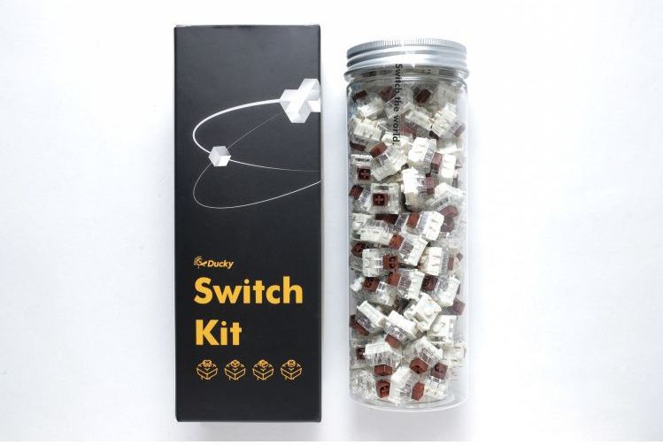Ducky - Kailh Box Brown - Schakelaars - Bruin - 110 stuks