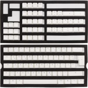 Ducky PBT Double-Shot Keycap Set, Keycaps, Wit