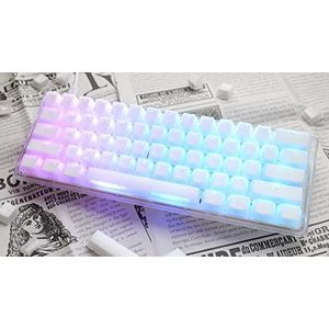 Ducky One 3 Mini Aura White toetsenbord 60%, ABS Double Shot, hot swap