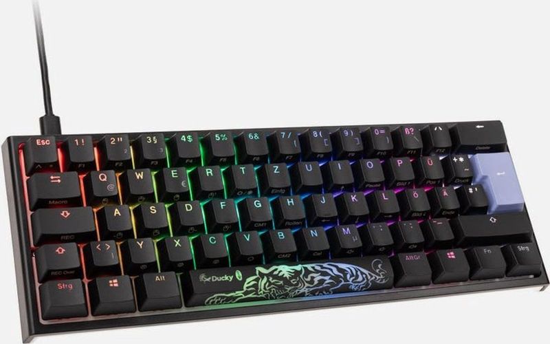 Ducky - One 2 Pro Mini - Toetsenbord - Zwart - Bedraad - RGB LED