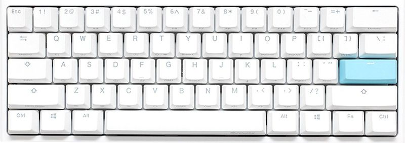 Ducky - One 2 Pro Mini - Toetsenbord - Wit - Mechanisch - Bedraad
