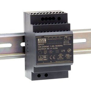 Mean Well HDR-30-12 dinrail voeding 12V 2A DC gelijkstroom