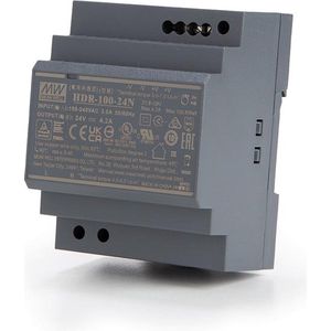 Velleman - HDR-100-24N - Voeding - Zwart - Vlamvertragend PC - 100 W - 24 V