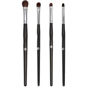 ENERGY 4-in-1 essentiële oogschaduwkwastenset, make-upkwastenset, inclusief blendkwast, potloodborstel