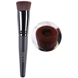ENERGY Concave Vloeibare Stichtingsborstel, bloost Borstel, Make-upborstel voor Vloeibare Crème,