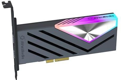 AVerMedia Video-opnamekaart, Live Gamer 4K 2.1 (GC575) (PS4, PS5, PC), Spelrecorders, Zwart