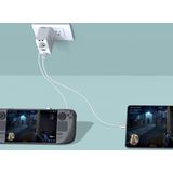 AVerMedia - EliteGO - Oplaaddock - Wit - 100W GaN - HDMI