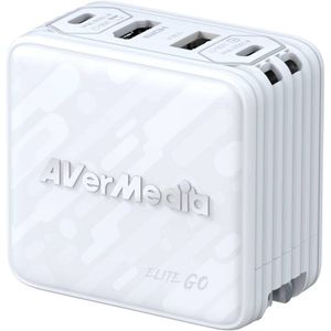 AVerMedia - EliteGO - Oplaaddock - Wit - 100W GaN - HDMI