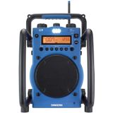 Sangean U-3 - FM Bouwradio - Werfradio met AM en FM - Blauw