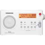 Sangean - PR-D7 - Draagbare Radio - Wit - Inclusief Adapter