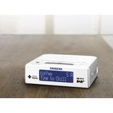 Sangean DCR-89+ - Wekkerradio DAB - Alarm Clock met DAB+ en FM - Wit