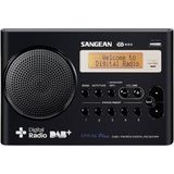 Sangean - DPR-69+ - Draagbare Radio - Zwart - DAB+ en FM