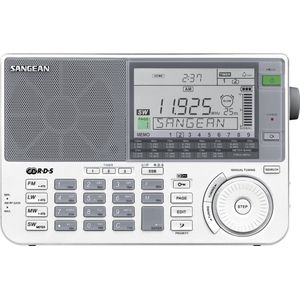 Sangean - ATS909 X - Draagbare Digitale Radio - Wit - Wereldontvanger