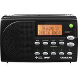 Sangean DPR-65 - DAB Radio - Draagbare Radio met DAB+ en FM - Zwart