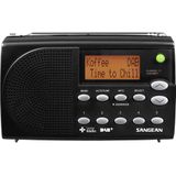 Sangean DPR-65 - DAB Radio - Draagbare Radio met DAB+ en FM - Zwart