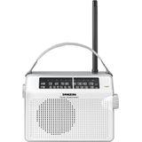 Sangean - PR-D6 - Draagbare Radio - Zwart - Compacte Ontwerp