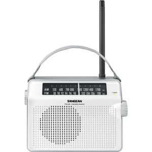 Sangean - PR-D6 - Draagbare Radio - Zwart - Compacte Ontwerp