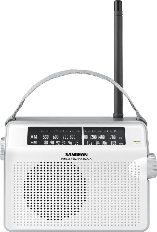 Sangean - PR-D6 - Draagbare Radio - Zwart - Compacte Ontwerp