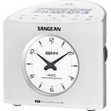 Sangean RCR-9 Radio/wekker, wit