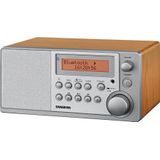 Sangean - DDR-31 BT - Radio - Wit/Bruin - DAB+ en Bluetooth