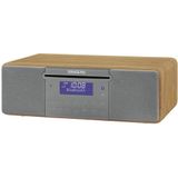 Sangean DDR-47 – DAB+ Radio met FM en Bluetooth – Hout/Grijs