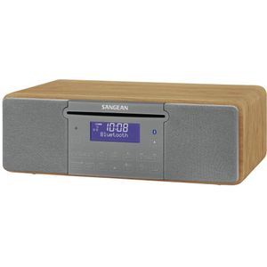 Sangean DDR-47 – DAB+ Radio met FM en Bluetooth – Hout/Grijs