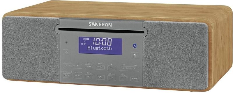 Sangean DDR-47 - DAB+ Radio - Hout/grijs