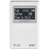Sangean DPR-39 - Draagbare Radio met DAB+  - Wit
