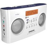 Sangean-DPR-26BT -Draagbare Radio met Bluetooth en DAB+ - Wit